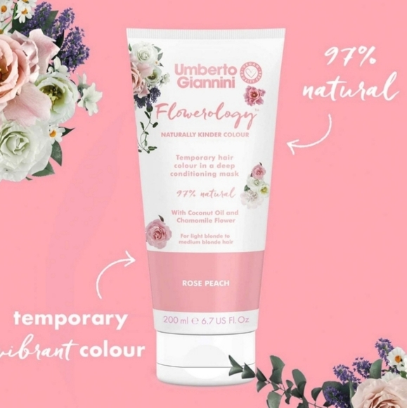 Umberto Giannini- Flowerology Temporary Hair Color- Rose Peach - Picture 5 of 5
